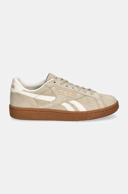 Reebok Classic sneakersy zamszowe Club C Grounds Uk 100208145 beżowy AW24