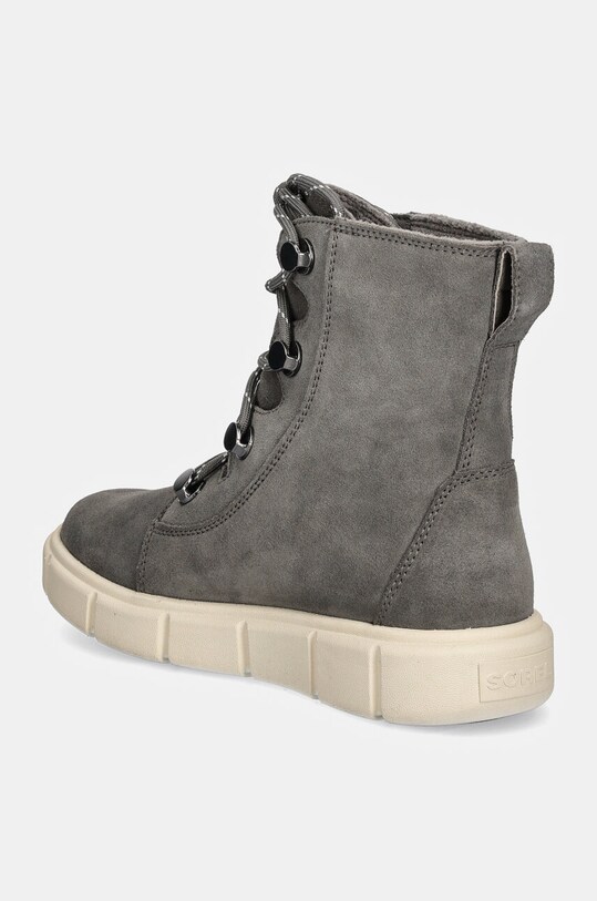 Încălțăminte Sorel cizme din piele intoarsa SOREL EXPLORER III JOAN 2077951052 gri