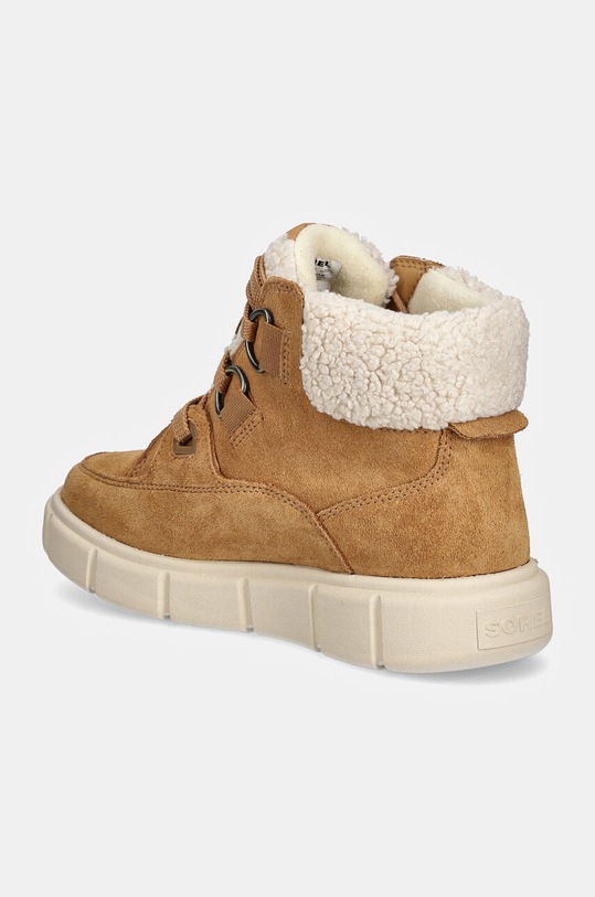 Obuwie Sorel śniegowce zamszowe SOREL EXPLORER III NW LA 2077961252 brązowy