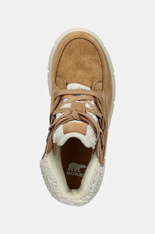 Sorel śniegowce zamszowe SOREL EXPLORER III NW LA brązowy 2077961252
