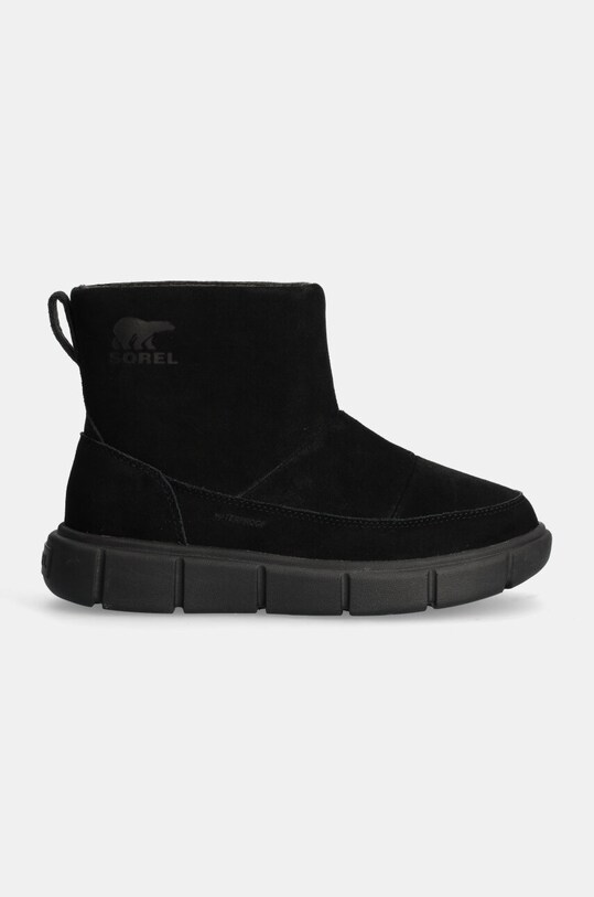 Замшеві чоботи Sorel SOREL EXPLORER III SLIP 2077971010 чорний AW24