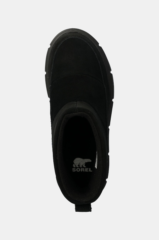 Semišové snehule Sorel SOREL EXPLORER III SLIP čierna 2077971010