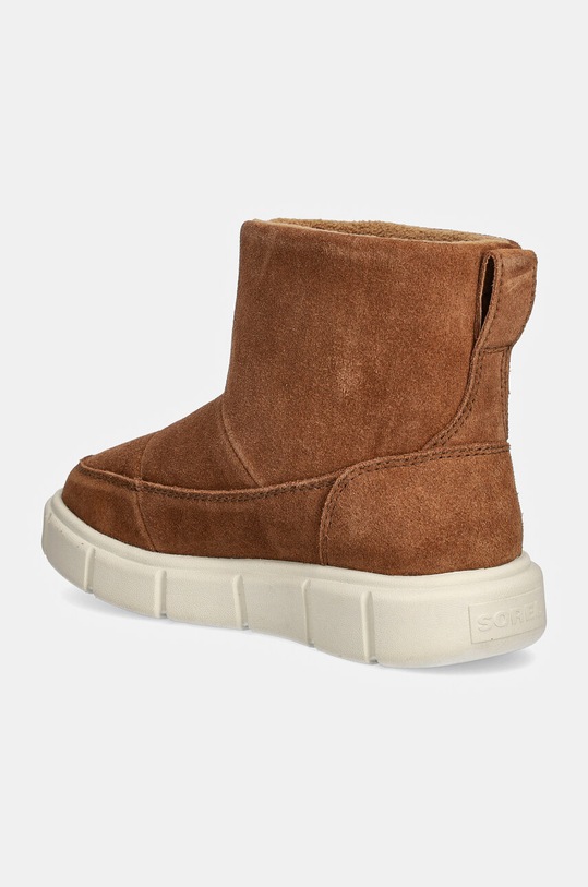 Obutev Snežke iz semiša Sorel SOREL EXPLORER III SLIP 2077971242 rjava