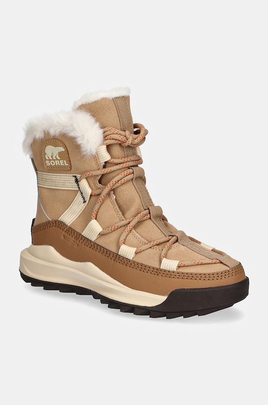 Зимние сапоги Sorel ONA RMX GLACY PLUS WP замш бежевый 2083061262