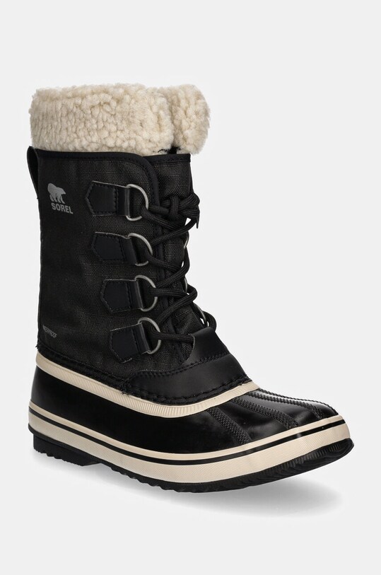 Зимние сапоги Sorel WINTER CARNIVAL WP 24 с утеплением чёрный 2084921011