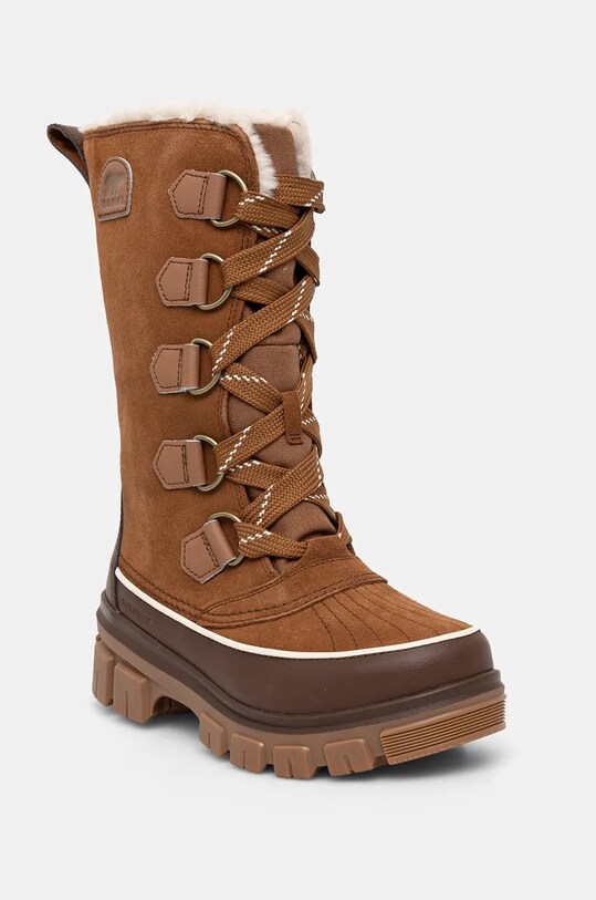 Sorel cizme de iarna TORINO V TALL WP OUTDRY izolat maro 2106691242