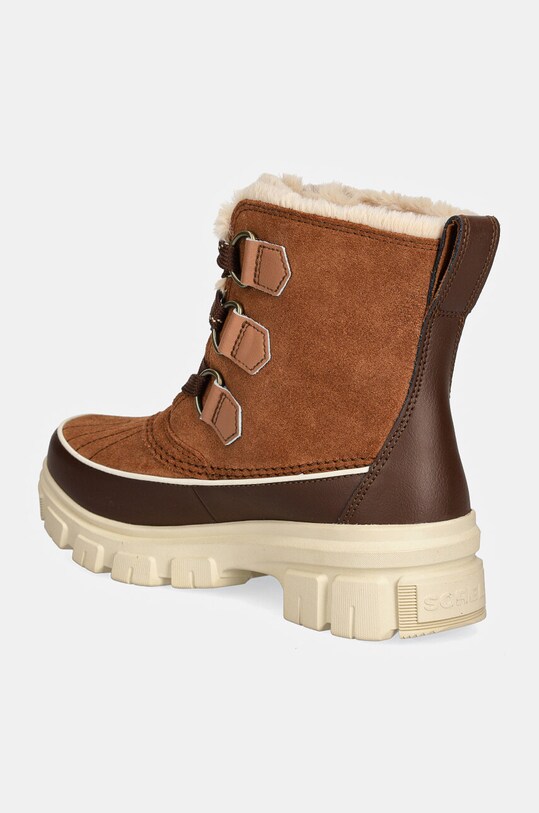 Взуття Шкіряні чоботи Sorel TORINO V WP OUTDRY 2106701242 коричневий