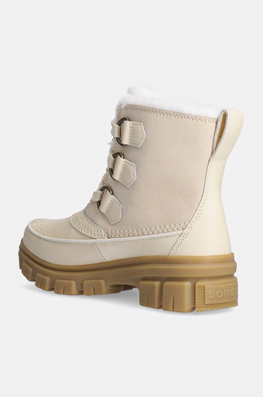 Obuwie Sorel botki skórzane TORINO V WP OUTDRY 2106701292 beżowy