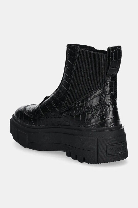 Încălțăminte Sorel cizme de piele CARIBOU X BOOT CHELSEA W 2048441012 negru