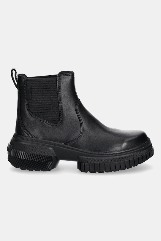 Kožené topánky chelsea Sorel ONA AVE CHELSEA BOOT WP 2102161010 čierna AW24