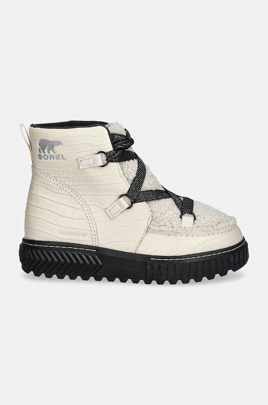 Kožne cipele za snijeg Sorel ONA AVE ALPINE BOOT LUX 2103541192 bež AW24