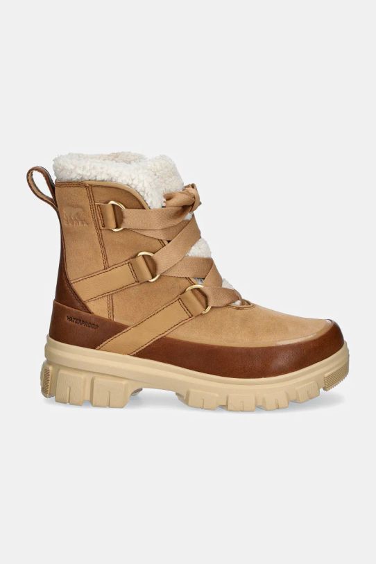 Кожаные полусапожки Sorel TORINO V RESORT WP OUTDR 2106711253 коричневый AW24