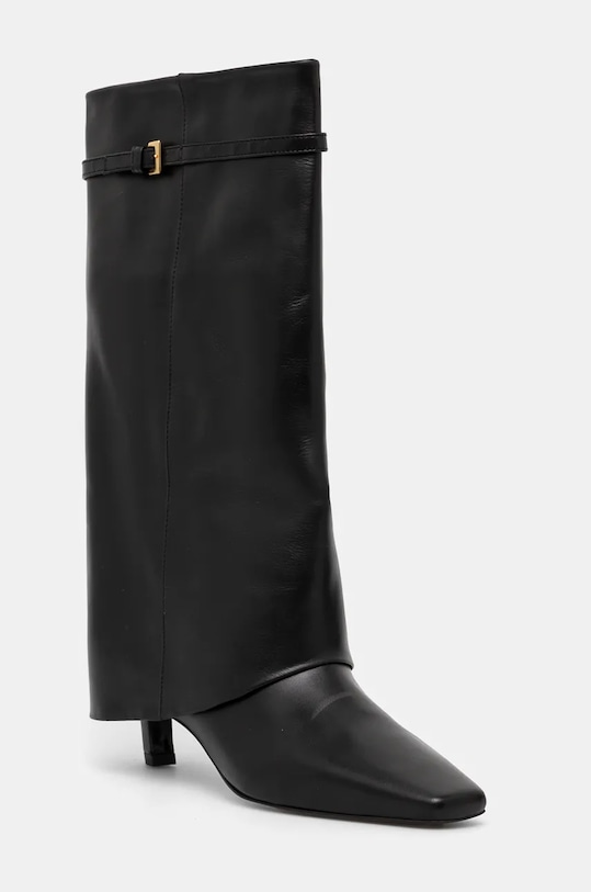 Alohas ghete de piele Evita S100600.01 negru AW24