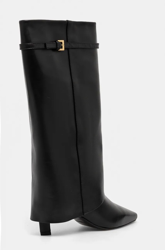 Încălțăminte Alohas ghete de piele Evita S100600.01 negru