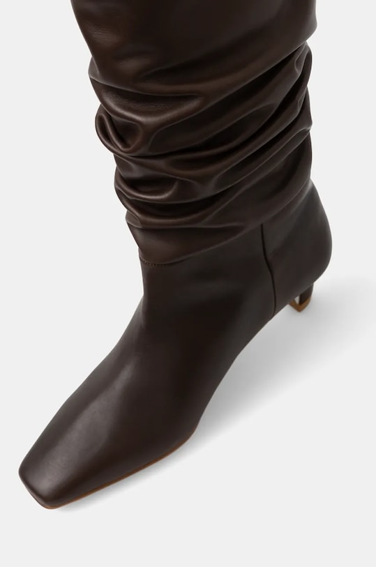 Δερμάτινες μπότες Alohas Kalila καφέ S100549.02