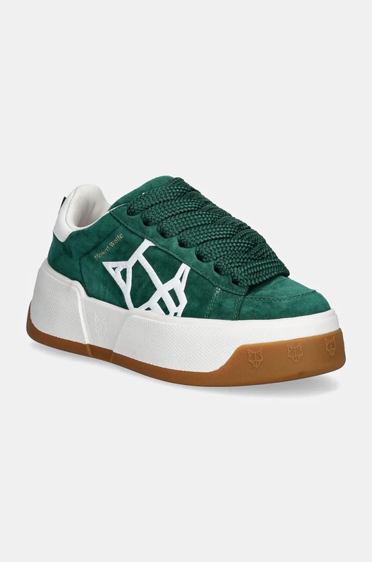 Naked Wolfe sneakers Sound platformă verde Sound.Ivy.Green