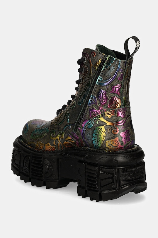 Scarpe New Rock stivali da motociclista in pelle M.MILI084C.S21 multicolore