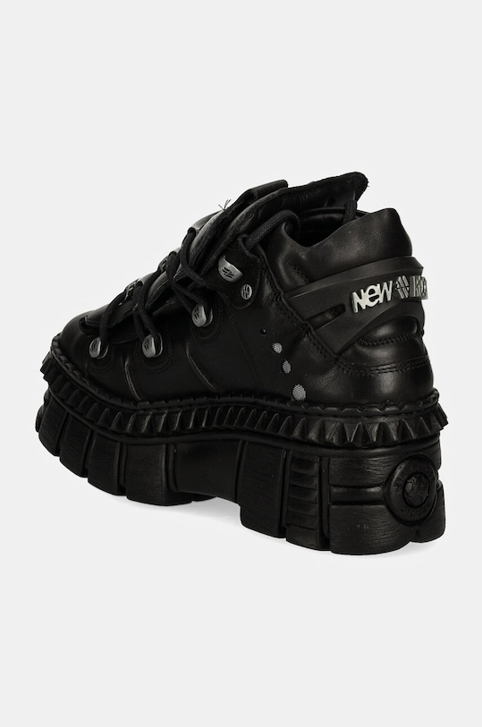 Obuwie New Rock sneakersy CRUST NEGRO + TOWER CASCO NEGRO M.WALL106.S13 czarny