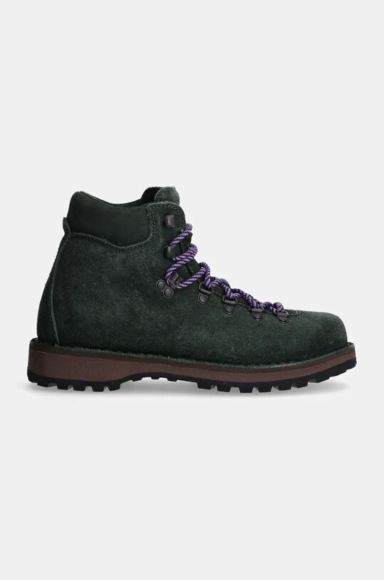 Diemme pantofi de piele intoarsa Roccia Vet DI24FWRVW.I01S008DKG verde AW24