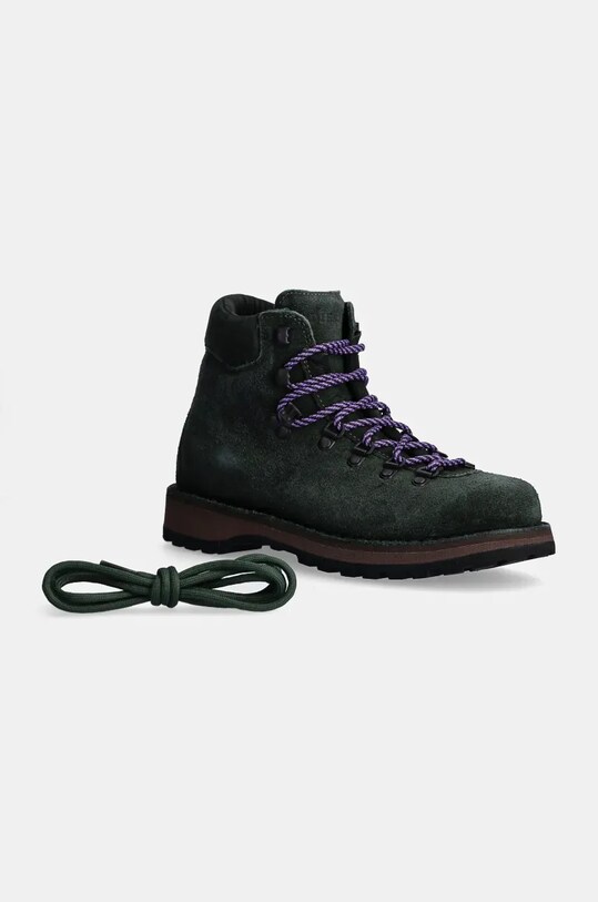 Diemme pantofi de piele intoarsa Roccia Vet DI24FWRVW.I01S008DKG verde