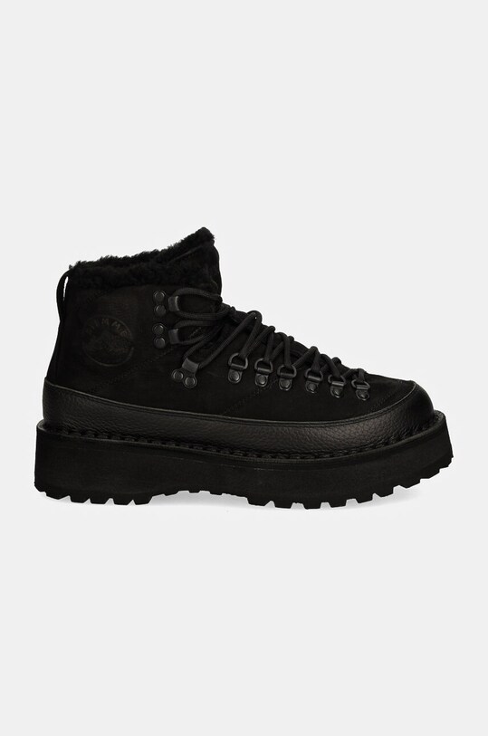 Ботинки из нубука Diemme Sesto Shearling DI23FWSEW.I01X060BLK чёрный AW24