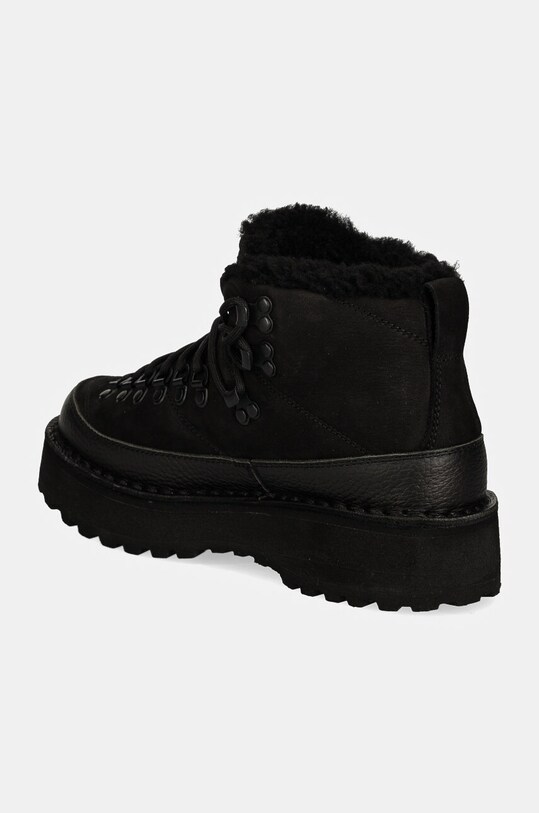 Обувь Ботинки из нубука Diemme Sesto Shearling DI23FWSEW.I01X060BLK чёрный