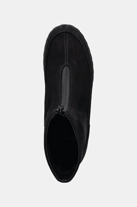 Diemme botine din nubuc Este negru DI23FWESW.M01N002BLK