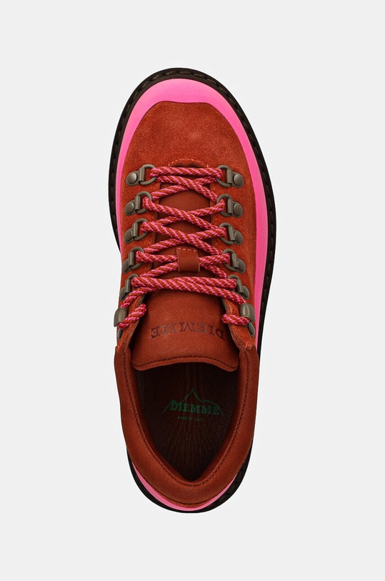 Diemme pantofi de piele intoarsa Cornaro Gomma portocaliu DI24FWCOW.F03S006RST