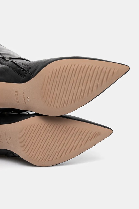 Кожени ботуши BOSS Janet 50529806.001