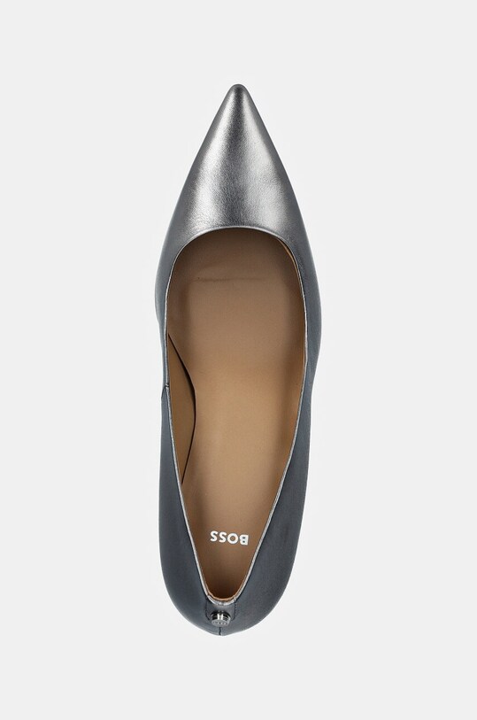 BOSS stilettos de piele Janet argintiu 50529831.042