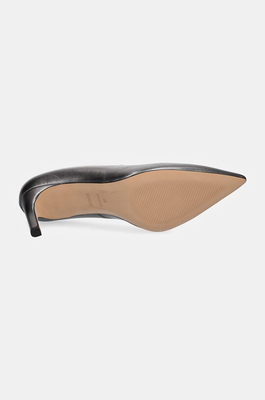BOSS stilettos de piele Janet 50529831.042 argintiu