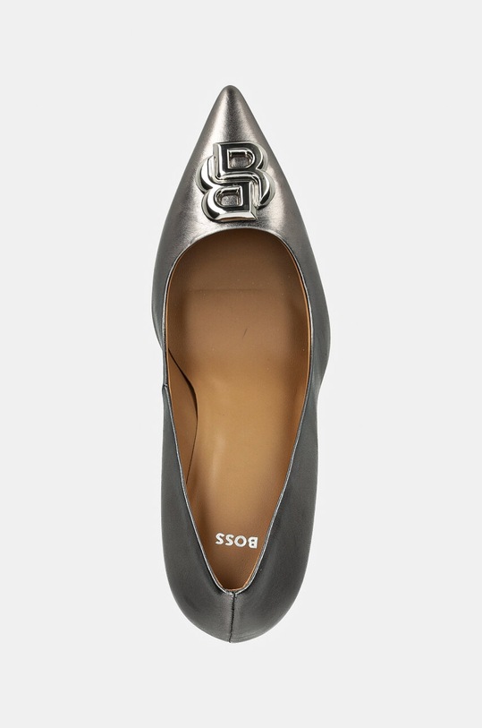 BOSS stilettos de piele Janet argintiu 50529832.042