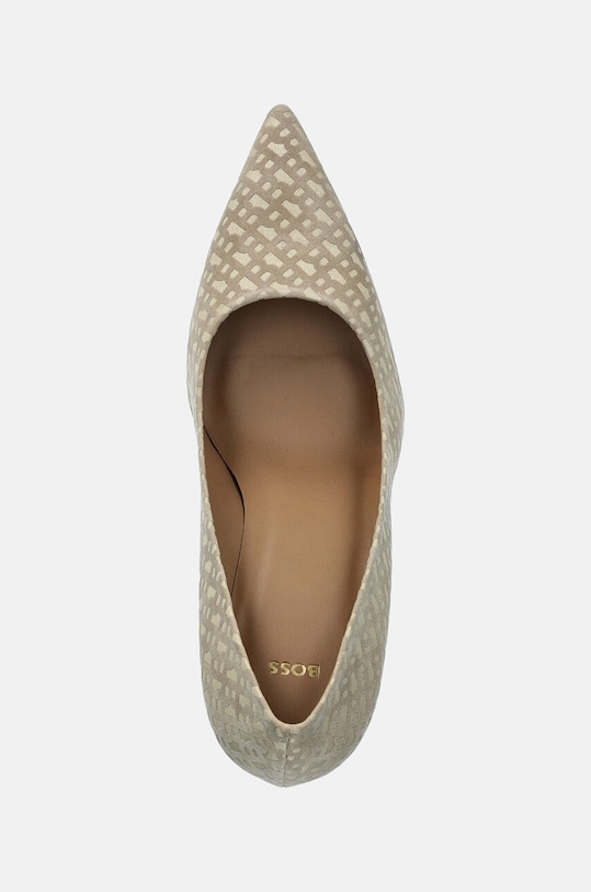 BOSS szpilki Janet beżowy 50529841.260