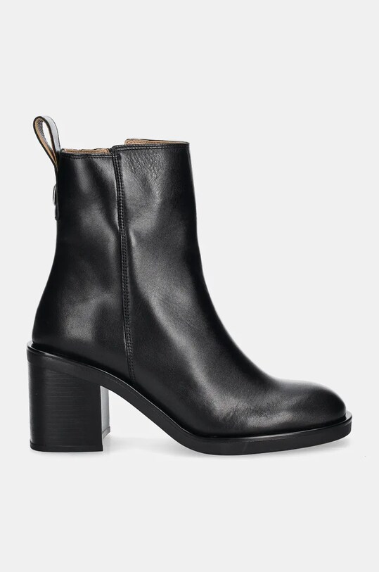 Шкіряні черевики BOSS Camy 50536686.001 чорний NC24