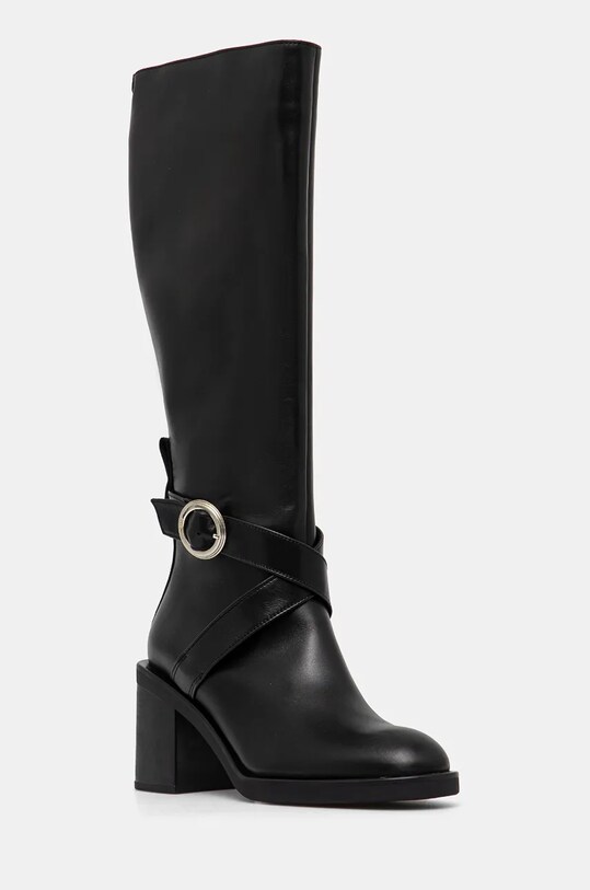 BOSS ghete de piele Camy 5-8 cm negru 50536718.001