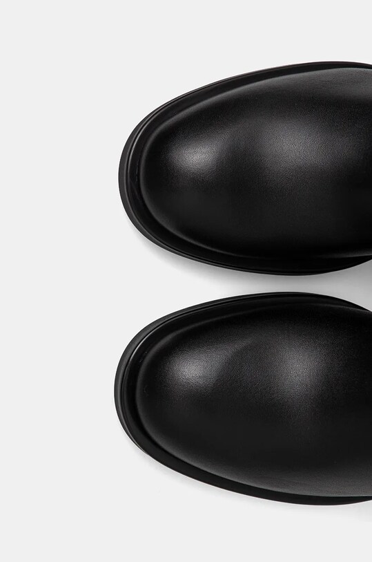 BOSS ghete de piele Camy 50536718.001 negru