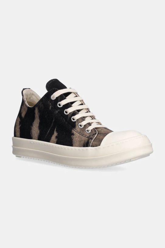 Ниски кецове Rick Owens Low Sneaks текстилен черен DS02D2802.DBSUN