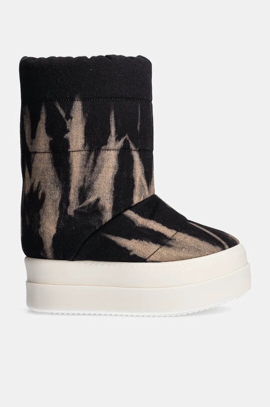 Rick Owens snow boots Mega Bumper Lunar DS02D2838.DBSUPA black AW24