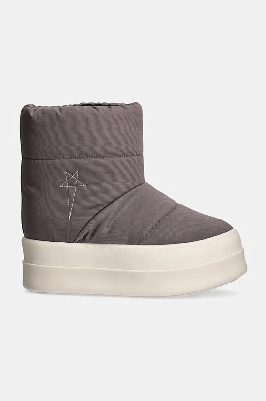 Rick Owens śniegowce Mega Bumper Low Lunar DS02D2839.MUPAM9 szary AW24