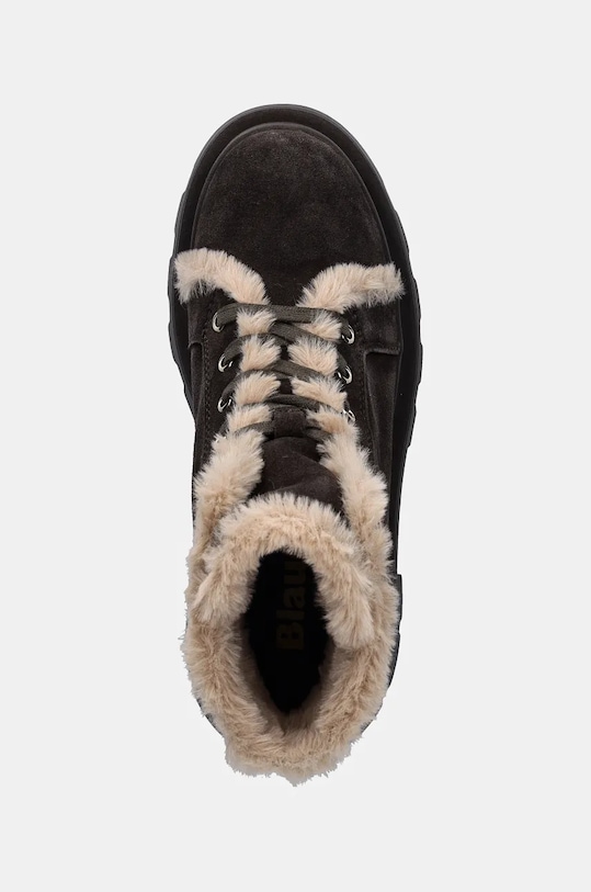 Blauer cizme din piele intoarsa KIMMEL maro F4KIMMEL06.SUE