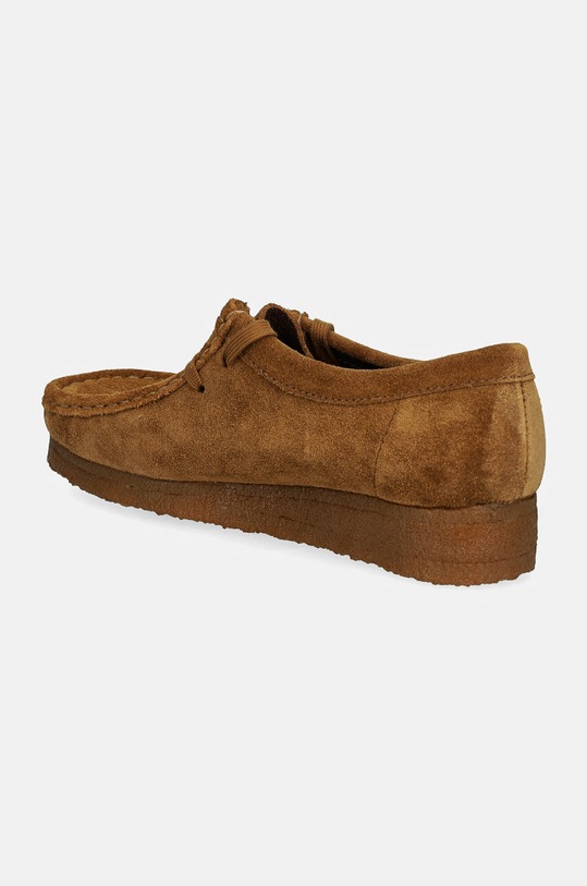 Обувь Замшевые туфли Clarks Originals Wallabee 26168668 коричневый