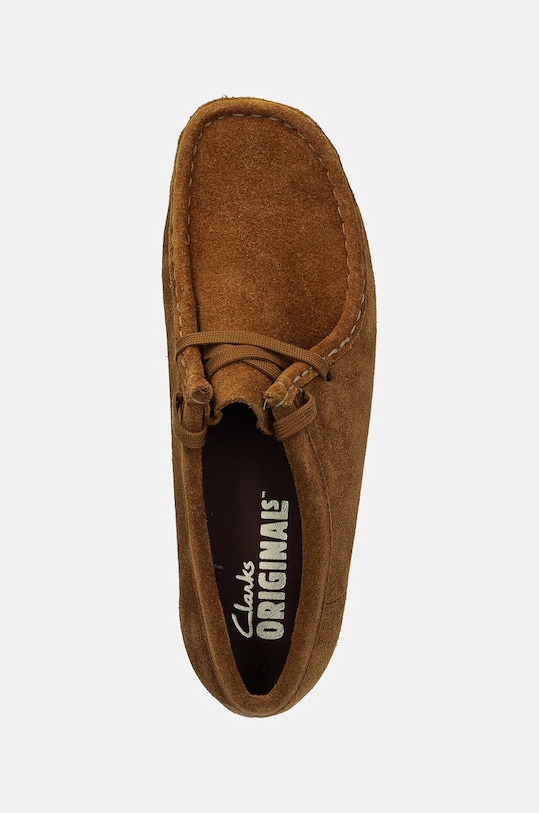 Замшевые туфли Clarks Originals Wallabee коричневый 26168668
