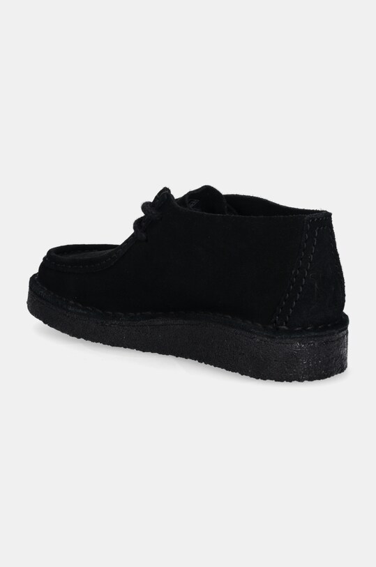 Obuv Semišové poltopánky Clarks Originals Desert Nomad 26178086 čierna
