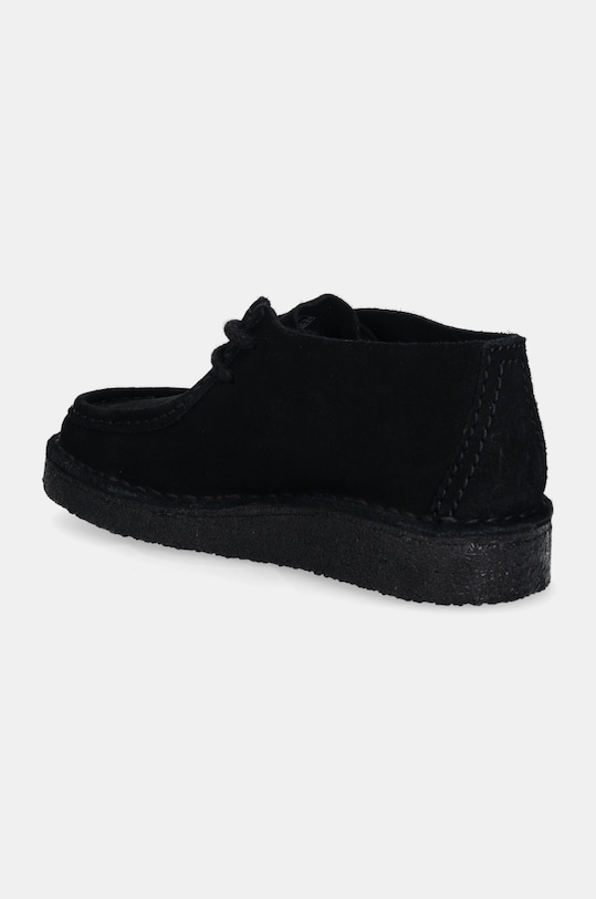 Παπούτσια Σουέτ κλειστά παπούτσια Clarks Originals Desert Nomad 26178086 μαύρο