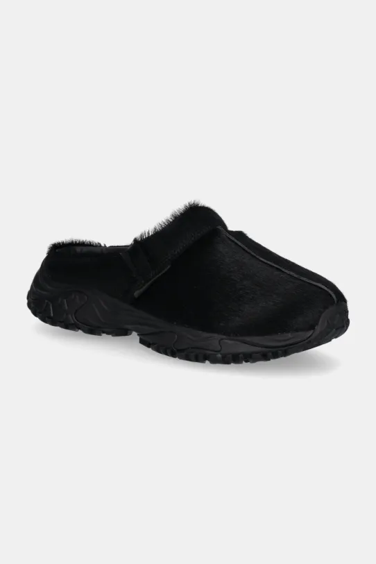 Kožne natikače Clarks Originals CUR Clog 1 ostalo crna 26180939