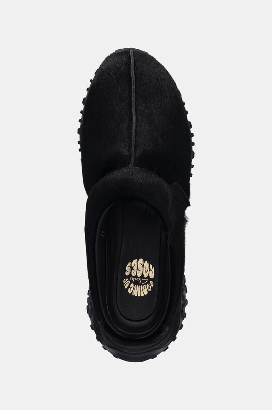 Kožne natikače Clarks Originals CUR Clog 1 crna 26180939