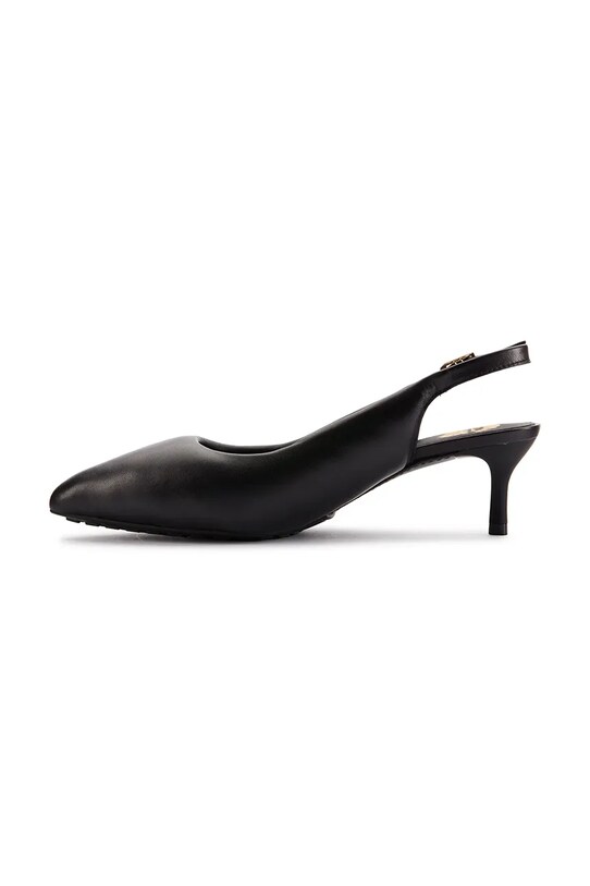 Obuwie Clarks Originals szpilki skórzane CUR Sling 1 26180966 czarny
