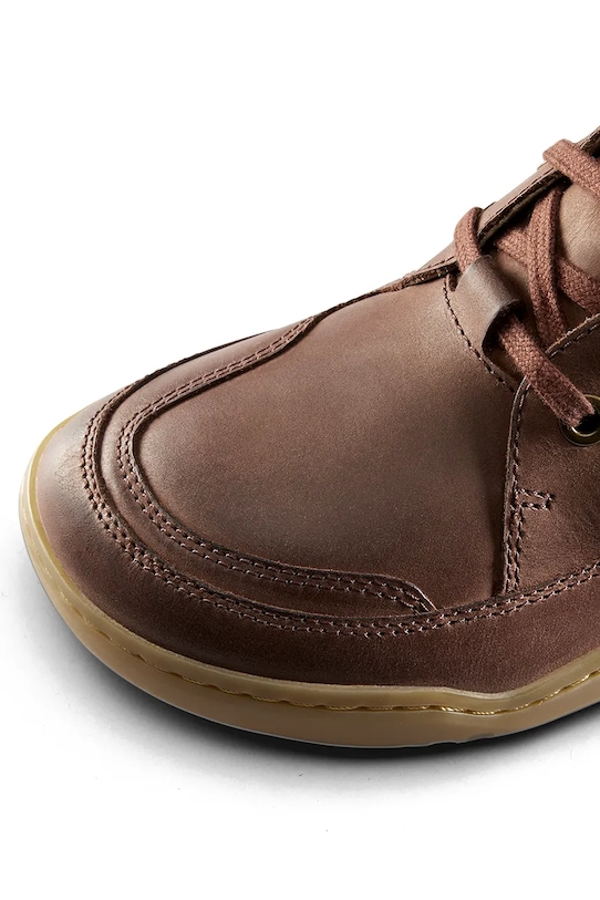 Vivobarefoot botki skórzane GOBI BOOT WARMLINED 209439 brązowy