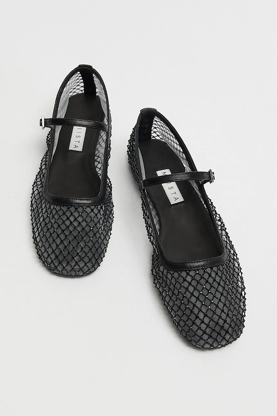 Baleríny Miista Vanita MI.5462 čierna AW24