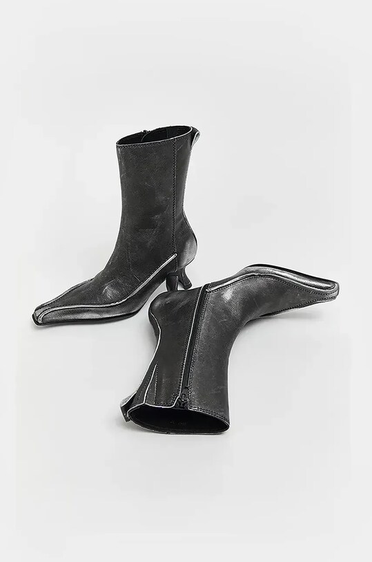 Miista cizme de piele Lynette gri MI.5584